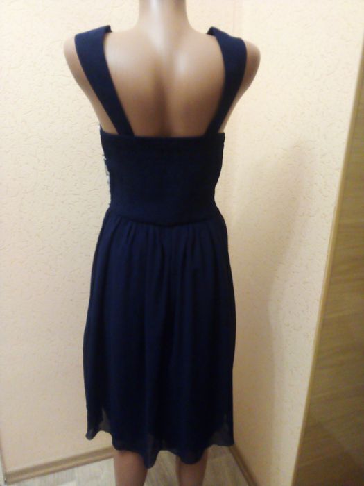 Красивое шифоновое  платье на выпускной