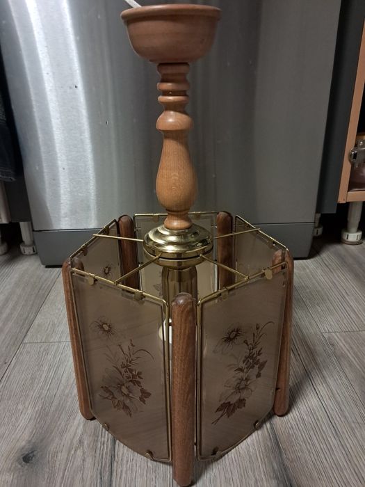 Lampa sufitowa pięciokątna