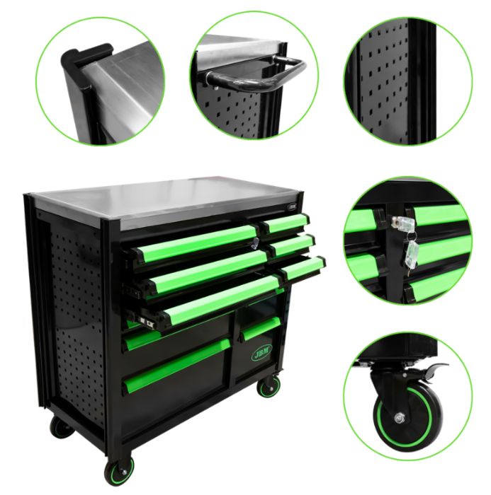 Carrinho de Ferramentas JBM, 6 + 6 gavetas com ou sem Ferramenta JL20