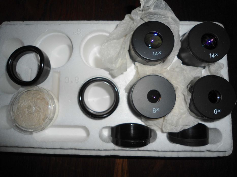 Микроскоп МБС-9 с подсветкой , ЗИП ,плюс второй объектив.