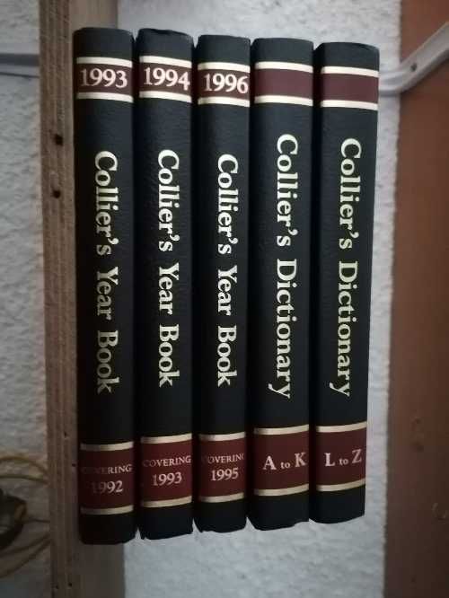 Colliers Encyclopedia em Inglês