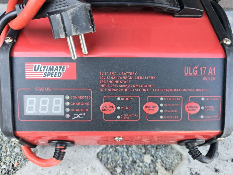 Prostownik Ultimate speed 12v 6v rozruch