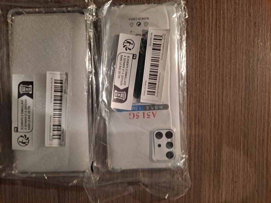 Pokrowiec silikonowy przezroczysty Galaxy A51 5g