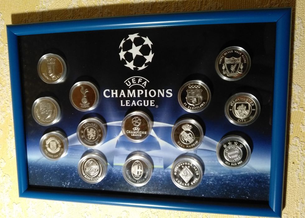 Колекція футбольних сувенірів Ліга Чемпіонів УЄФА, Ліверпуль та інші