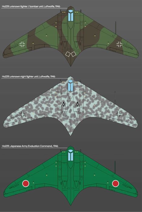 Academy 12583 Samolot Horten Ho 229 Wunderwaffe model