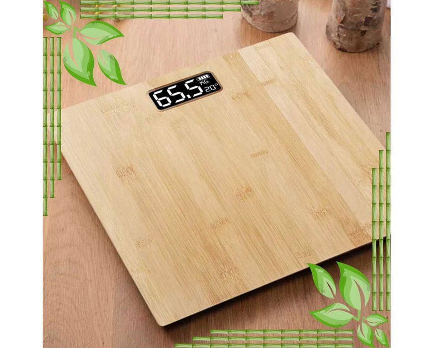 Waga Łazienkowa Elektroniczna Wyświetlacz LCD Termometr Max 180kg