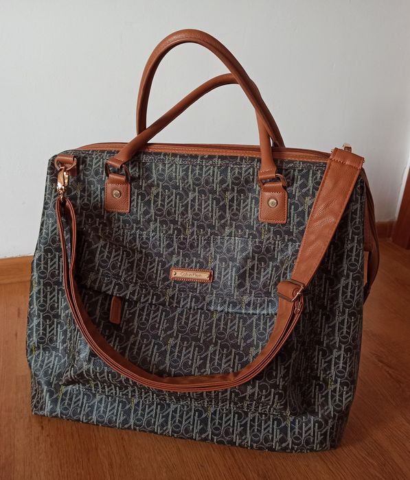 Torba podróżna Calvin Klein logowana