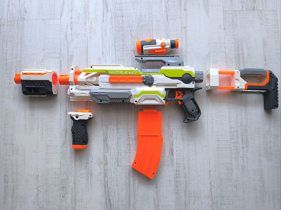 Pistolet zabawkowy Nerf N-Strike Modulus ECS-10