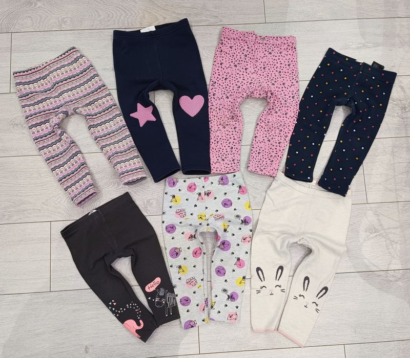 37 sztuk! Zestaw dla dziewczynki rozmiar 92