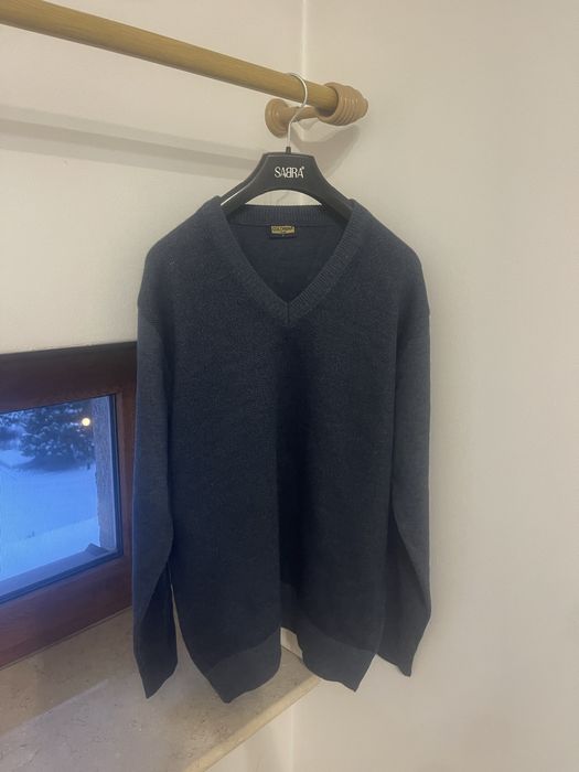 Светр синій ColorBar вінтажний