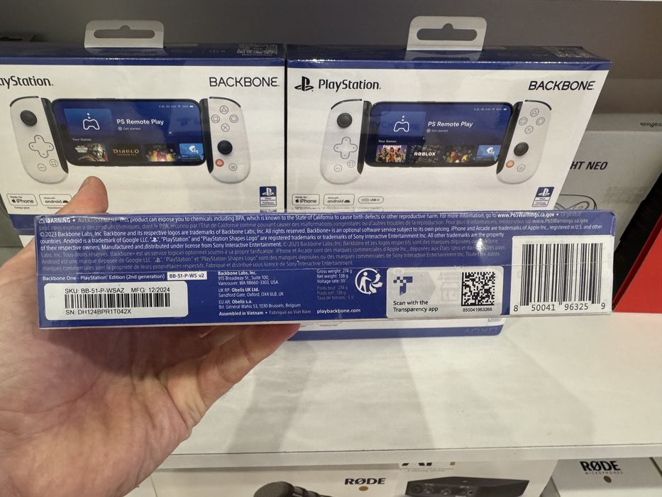 Геймпад Backbone Playstation джойстик USB-C Android IPhone Магазин