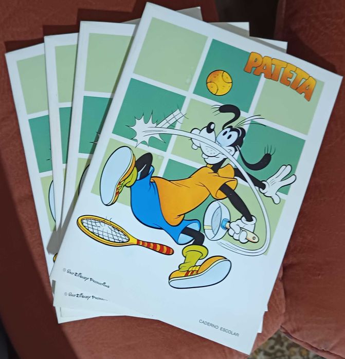 Lote 8 cadernos (1€ cada) Coleção completa Disney marca Ambar anos  80