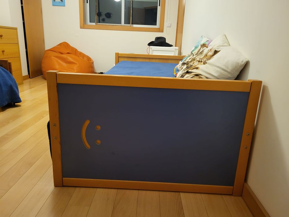 Cama de criança com gavetão cama