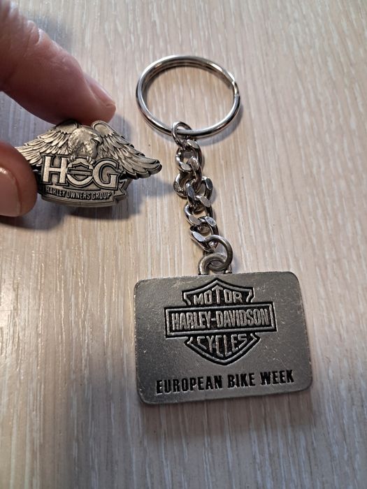 Колекційний металевий брелок Harley-Davidson