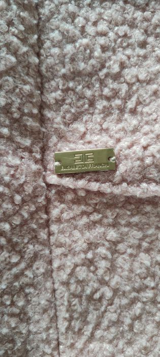 Różowy płaszczyk Elisabetta franchi