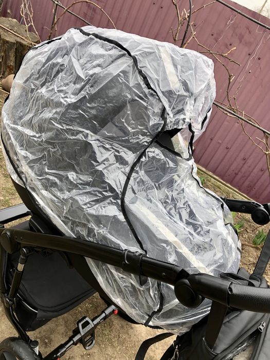 Коляска Bexa air platinum 2 в 1 чорна