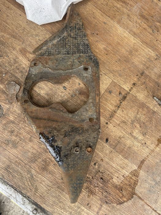 Плита уаз коробки роздатки