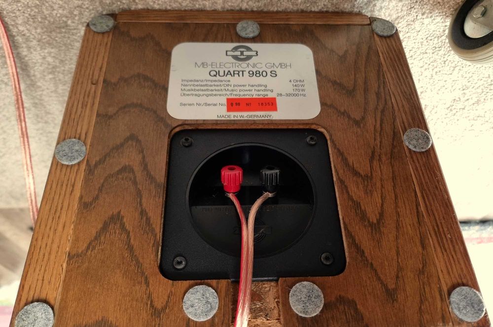 Kolumny MB QUART 980S Monstery!