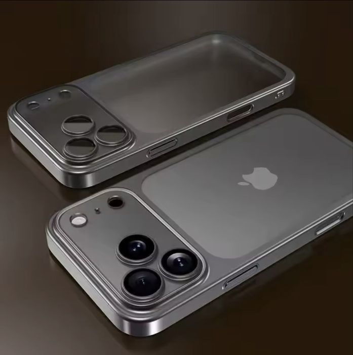 NOWE! Luksusowe przezroczyste etui do iPhone 17/17 Pro /Max