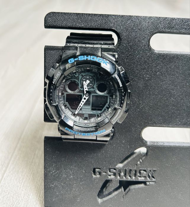 Casio G-SHOCK GA-100-1A1ER – stan idealny + zapasowy pasek