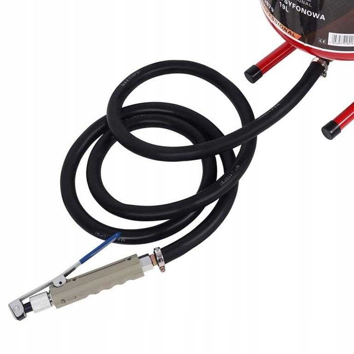 Piaskarka Syfonowa Pneumatyczna Zbiornik 19L 6-10BAR Odwadniacz