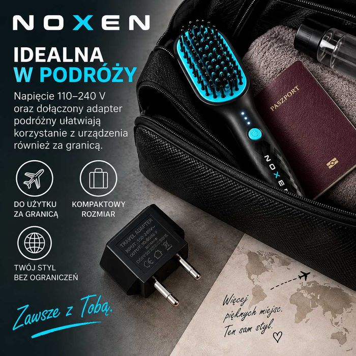 Szczotka Elektryczna Do Włosów i Brody