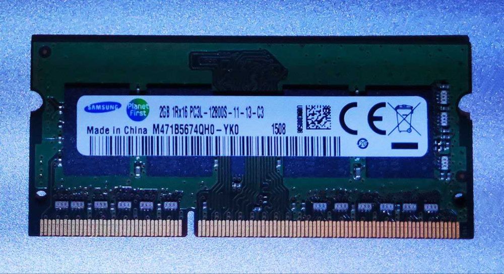 Оперативная память для ноутбука Samsung 2GB SO-DIMM DDR3L SDRAM 1600