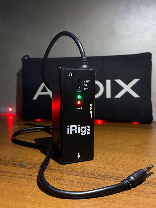 IK Multimedia iRIG PRE | + Микрофонный кабель RockCable  XLR