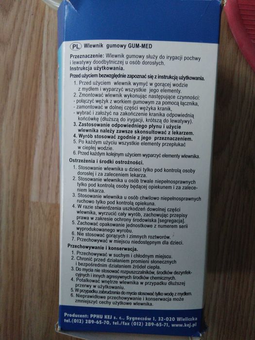 wlewnik gumowy 1,2L