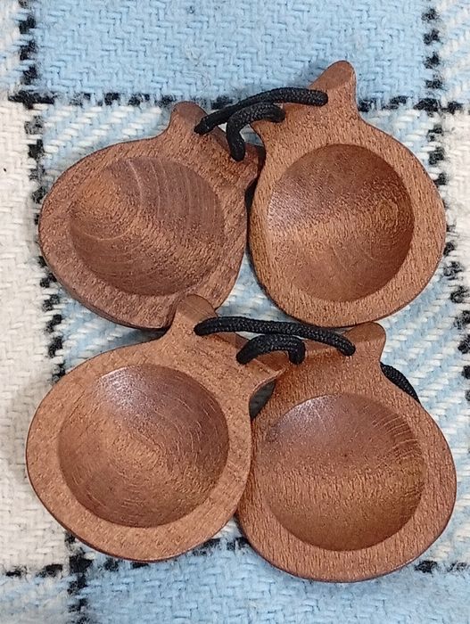 Par de Castanholas para Ranchos os Festas