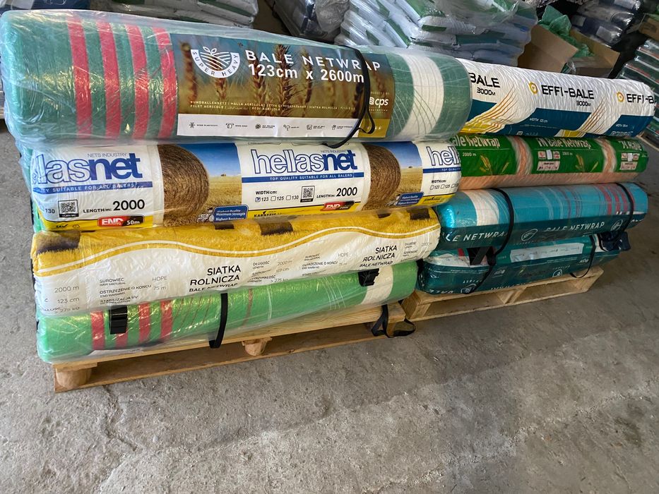 tanio SIATKA rolnicza 123x2000 Agrinet Genesis JUTA Stronger Hellasnet