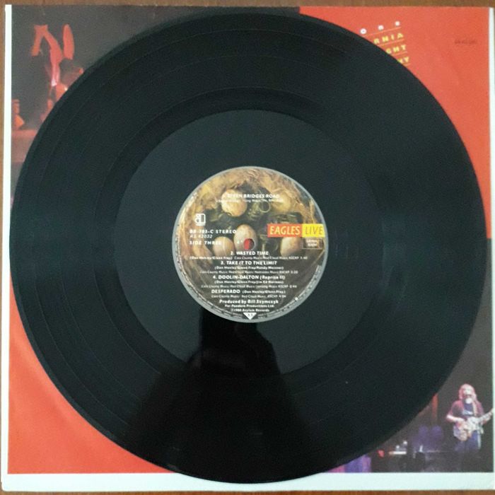 Eagles disco duplo de vinil "Eagles Live"