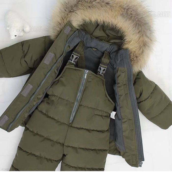 Зимовий Комбез 104-110 розмір Натуральне хутро