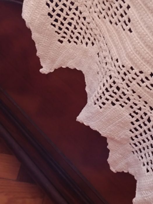 Colcha renda vintage