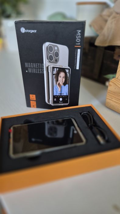 Fotorgear MS01 ekran do selfie, bezprzewodowy, magnetyczny wyświetlacz