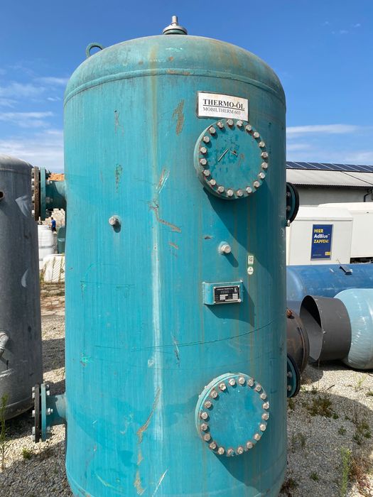 Zbiornik 1500L stalowy stojący ciśnieniowy kompresor 11 bar