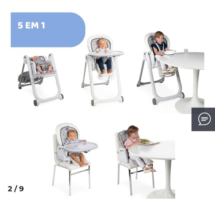 Cadeira da Papa Polly Progres5