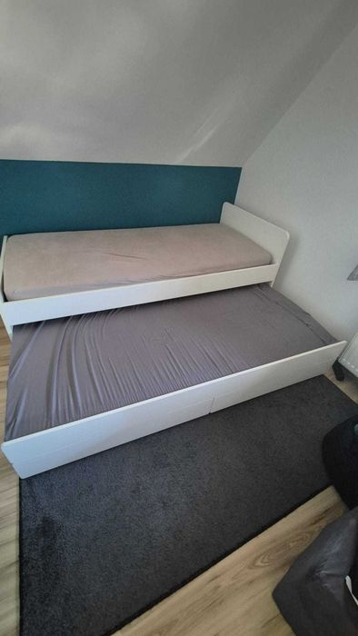zestaw łóżko  z biurkiem