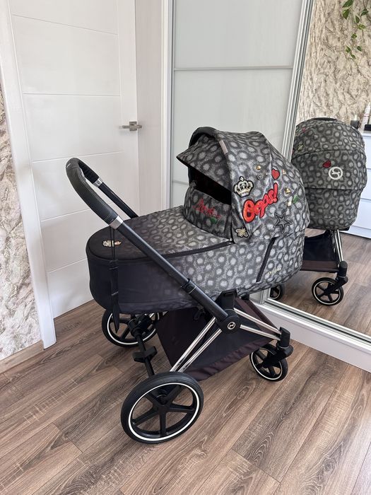 Візочок Cybex Priam lux 2в1 Rebellious коляска сайбекс пріам футмуф