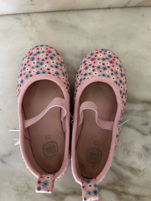 Sabrinas com flores para menina-T.23