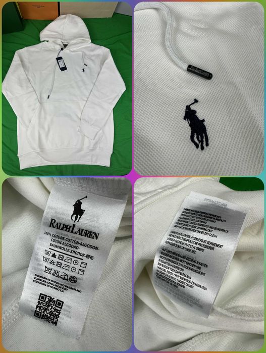 Bluza męska karl armani premium lacoste OUTLET  z kapturem