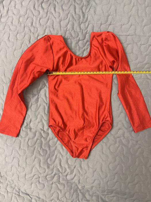 Купальник гімнистичний, червоний
