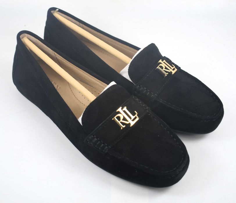 Zamszowe Mokasyny LAUREN RALPH LAUREN Barnsbury roz. 35,5