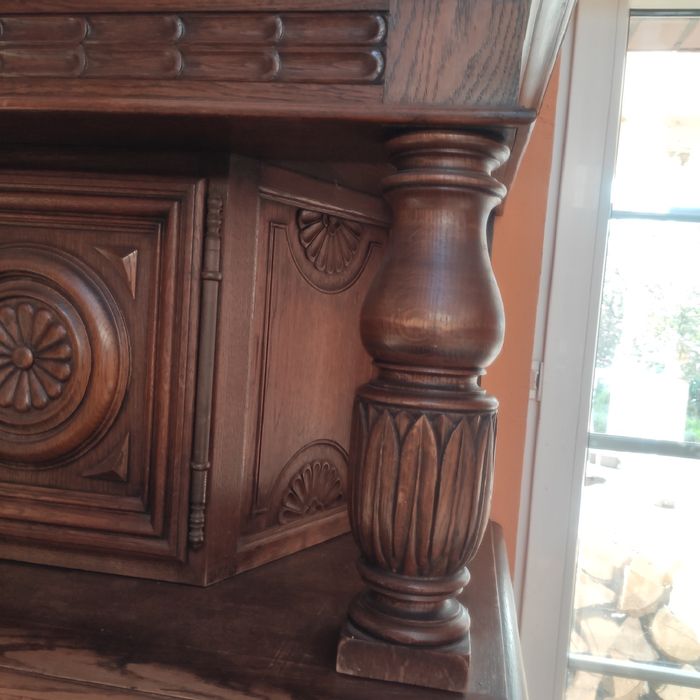 Kredens pałacowy Antyk lite drewno