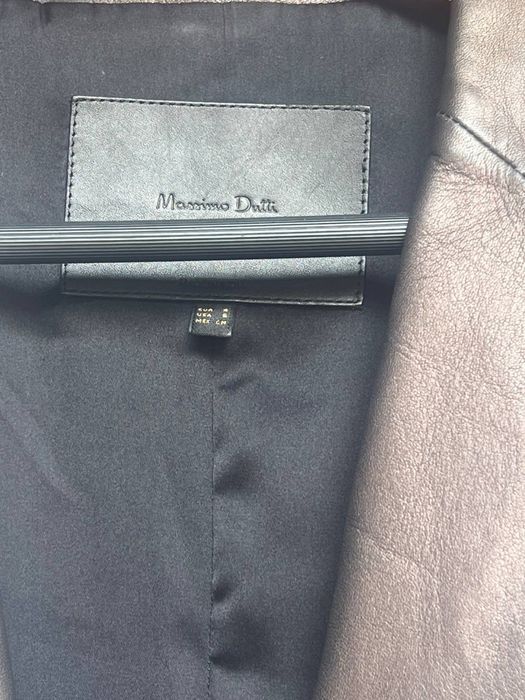 Шкіряний піджак massimo