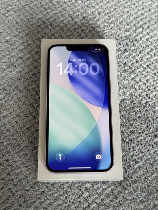iPhone 14 128 fioletowy - stan idealny - bateria 85%