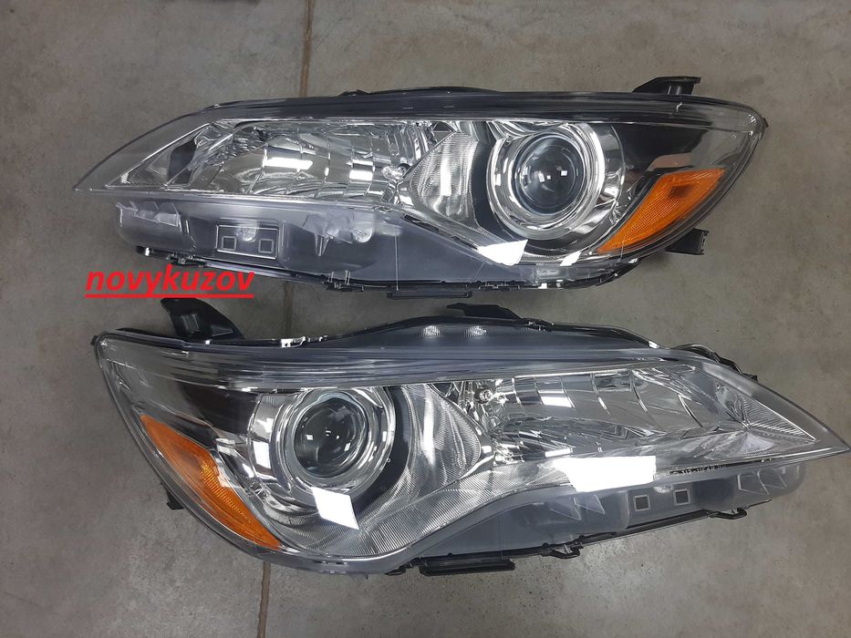 Решетка в бампер   Toyota Camry Тойота Камри 55 14-17 (XV50) USA