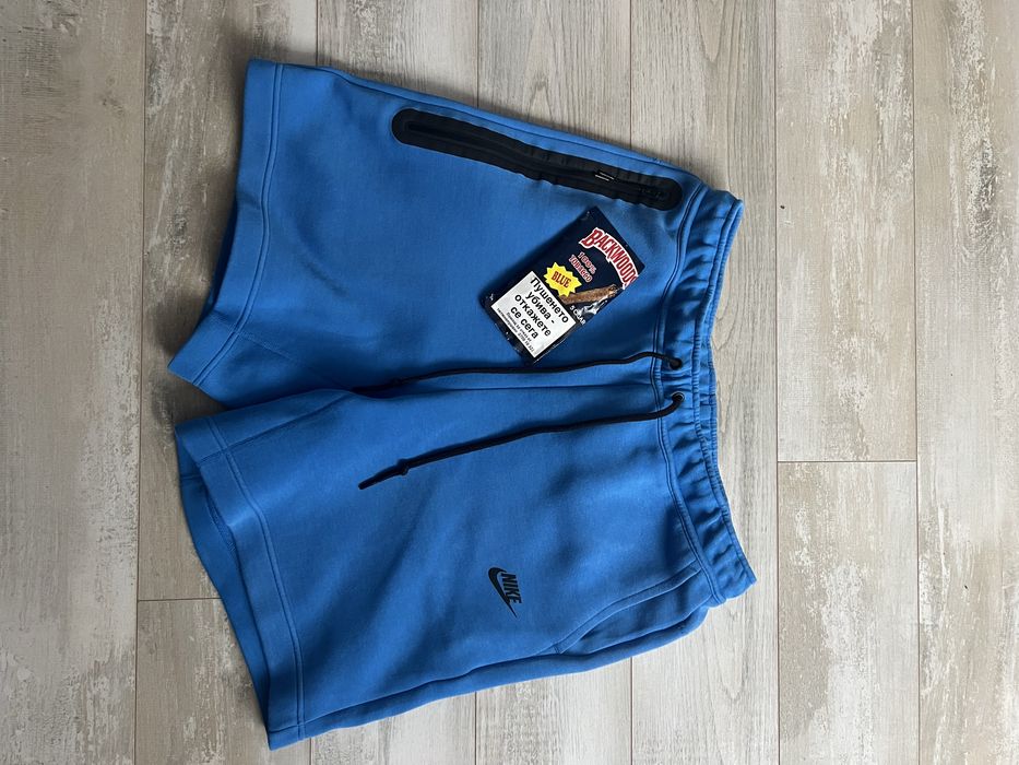 Шорти nike tech синього кольру розмір L