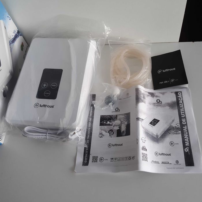 Gerador de Ozono Lufthous O3 Evo3 Novo na Caixa - Purifica Ar e Água