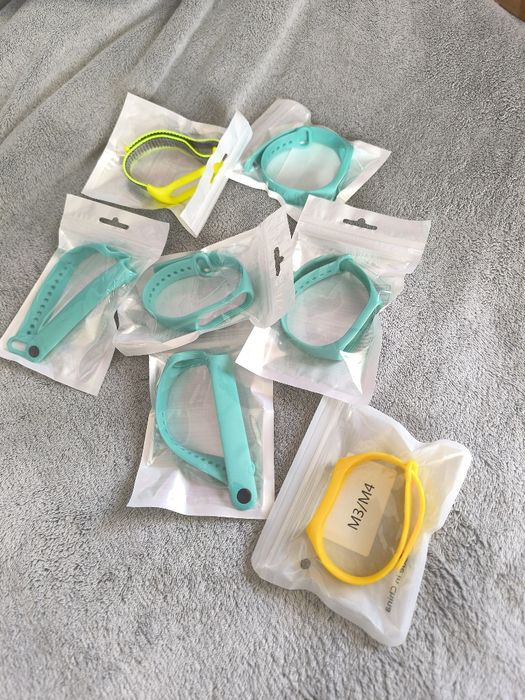 7x Pasek do Xiaomi mi band 3/4